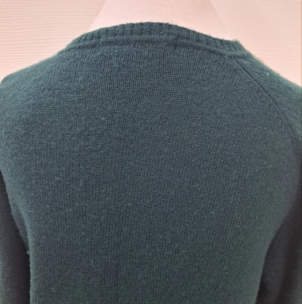 Vintage J. Ashford 100% Cashmere V Neck Sweater Size M